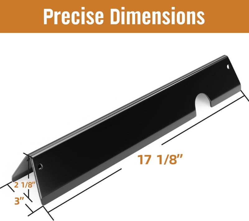 Rushare Store 17-Inch Flavorizer Bars for Weber Genesis 2 Grill Parts, Grill Replacement Parts for Weber Genesis II/LX 300 Series (2017 and Newer) Grill Parts, Genesis II E-310 E-315 S-335, 66032, 5-Pack - Image 2
